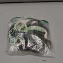 SUUKSESS Women Color Block Underwire Bikini Sets Cheeky High Cut 2 Piece Swimsuit (Small, Black White)