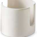 Spoon Rest for Stove Top & Sponge Holder for Kitchen Sink, Ceramic Dish Sponge Drying Caddy Scrub Daddy Kitchen Organizer