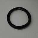 PINCTROT Steering Wheel Cover Great Grip with 3D Honeycomb Anti-Slip Design, Universal 14.5-15 Inch (Black/Red Stitch) (Medium(Standard) Size[14 1/2''-15''])