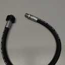 Tool Daily Pressure Washer Whip Hose with Swivel, Hose Reel Connector for Pressure Washing, 4 FT (3/8 NPT Solid + M22 Female)