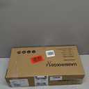 Asgolion Narrow Console Table, 15.7" Small Entryway Table, 2Tier Sofa Table with Storage, Skinny Console Tables for Entryway, Hallway, Bedroom, Living Room, Foyer, Black