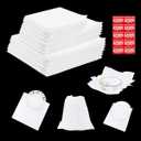 200Pcs Foam Pouches,3 Sizes Thick Cushion Foam Pouch with Foam Wrap Sheets for Moving,Shipping,Transportation,Safely Storage for Cushion Wrap for Packing Dishes,Glasses,Cups with 100 Fragile Stickers