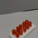 10 PCS T20 Halogen Bulbs, 12V W21/5W 7443 Dual Filament, Ultra-Bright Brake Light, Turn Signal Replacement, Universal for Cars, Trucks, SUVs (Amber Double Filament)