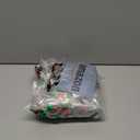 50 Feet Green Red Christmas Metallic Tinsel Twist Hanging Garland with Snowflake for Home Mantle Xmas Tree Staircase Railing New Year Holiday Party Indoor Outdoor Decorations2 Pcs