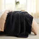 Bedsure Quilts Queen Size - Lightweight Bedspreads Queen Size with Basket Weave Pattern, Soft Quilt Bedding Set, Black Comforter Set Coverlet for All Seasons with 2 Pillow Shams (90" x 96") | Skin-Friendly Soft, All-Season Comfort, Breathable, Lightweight, Machine Washable