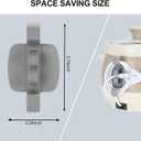 Cord Organizer for Appliances,6 Pack Upgraded Cord Wrapper Cord Winder Cord Holder Cord Hider Tidy Wrap Cord Keeper (Large)