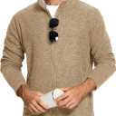 TACVASEN Men's Fleece Jackets Full Zip Lightweight Jacket Casual Soft Warm Coats with Pockets (XL)