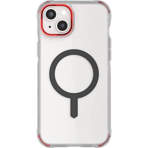 Ghostek Covert iPhone 15 Plus Case Clear - Compatible with Apple MagSafe, Silicone Fusion, Slim Fit Shockproof Phone Cover (6.7 Inch, Clear)