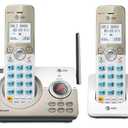 AT&T DL72219 DECT 6.0 2-Handset Cordless Phone for Home with Connect to Cell, Call Blocking, 1.8" Backlit Screen, Big Buttons, Intercom, and Unsurpassed Range