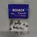 BOJACK 5x20 mm 6.3 A 6.3 amp 125 V 125 Volt 0.2x0.78 Inch F6.3AL125V Fast-Blow Glass Fuses (Pack of 10)