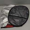 DaisyInner Car Windshield Sunshades 2 Pcs Universal Fit Foldable Front Window Shield Car Interior Accessories for UV Protection Windshield Heat Insulation Protection 27.56" x 31.5"(Grey)