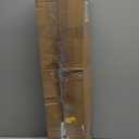 rabbitgoo Window Privacy Film Rainbow Film Decorative Window Sticker, 3D Static Stained Glass Cling Tint for Home Heat Control Non-Adhesive, 23.6 x 118.1 inches (Clear)