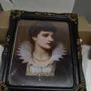 Gothic Picture Frame 8x10 Black Vintage Picture Frames Antique Ornate Baroque Victorian for Wall or Tabletop Display, Fits 8x10 or 5x7 Photo with Mat