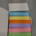 Koogel 480PCS Flash Cards with Rings, 3x5 Inch 6 Color Cardstock for Studying & Exam, Note Cards for Med School, Law School, Nursing & Language Learning College Memory