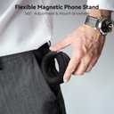 Flexible Mount Clamp for GoPro Insta360 Hero 12/11/10/9/8/Akaso EK7000/Insta360 X4/X3 More Action Camera, Tripod Stand Neck Holder Selfie Stick for Tube, Treadmill, Stroller, Car, Desk