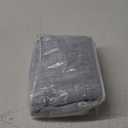 MitoVilla Blue Boho Fabric Shower Curtain, Modern Farmhouse Polyester Linen Shower Curtains for Vintage Rustic Bathroom Decor, Country Tassel Thick Cloth Shower Curtain, 72 x 72