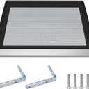 UPGRADED W11259006 Washer Lid Assembly Replacement Compatible With Maytag Washer Lid Part WP8563965 Left Lid Hinge & WP8572974 Right Lid Hinge & 4 Screws W11404293, Replaces W10714900 W10843976