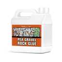 Teexpert Rock Glue for Landscaping: 32oz Pea Gravel Binder for Small Stones, Pebbles & Tiny Rocks Strong Adhesion to Keep Rocks in Place, Weatherproof for Outdoor Garden, Yard, Patio & Walkways