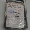 Washable Dog Pee Pads 36x36 2Pack Reusable Puppy Pads, Absorb Dog Mats Non-Slip Puppy Training Pads for Whelping, Potty, Training, Playpen, Crate