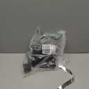 Wireless Charger for Samsung/Android Charging Station, 6 in 1 Fast Watch Charger with Alarm Clock-Night Light, Compatible for Galaxy S25 Ultra/S24, Only for Samsung Watch8/7, Galaxy Buds3 Pro(Black) (Coal)