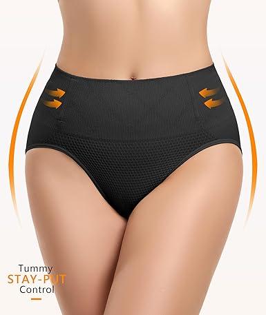 SIMIYA Shapewear Tummy Control Underwear Panties Mid Waist Trainer Girdle Body Shaper Briefs Butt Lifting Shapewear for Women XL