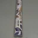 Floral Peel and Stick Wallpaper Navy Blue Gray Leaf Gold Self Adhesive Removable Floral Wallpaper for Bedroom Renter Friendly Contact Paper for Bedroom Bathroom Walls Shelf Liner 17.71"x236.2"