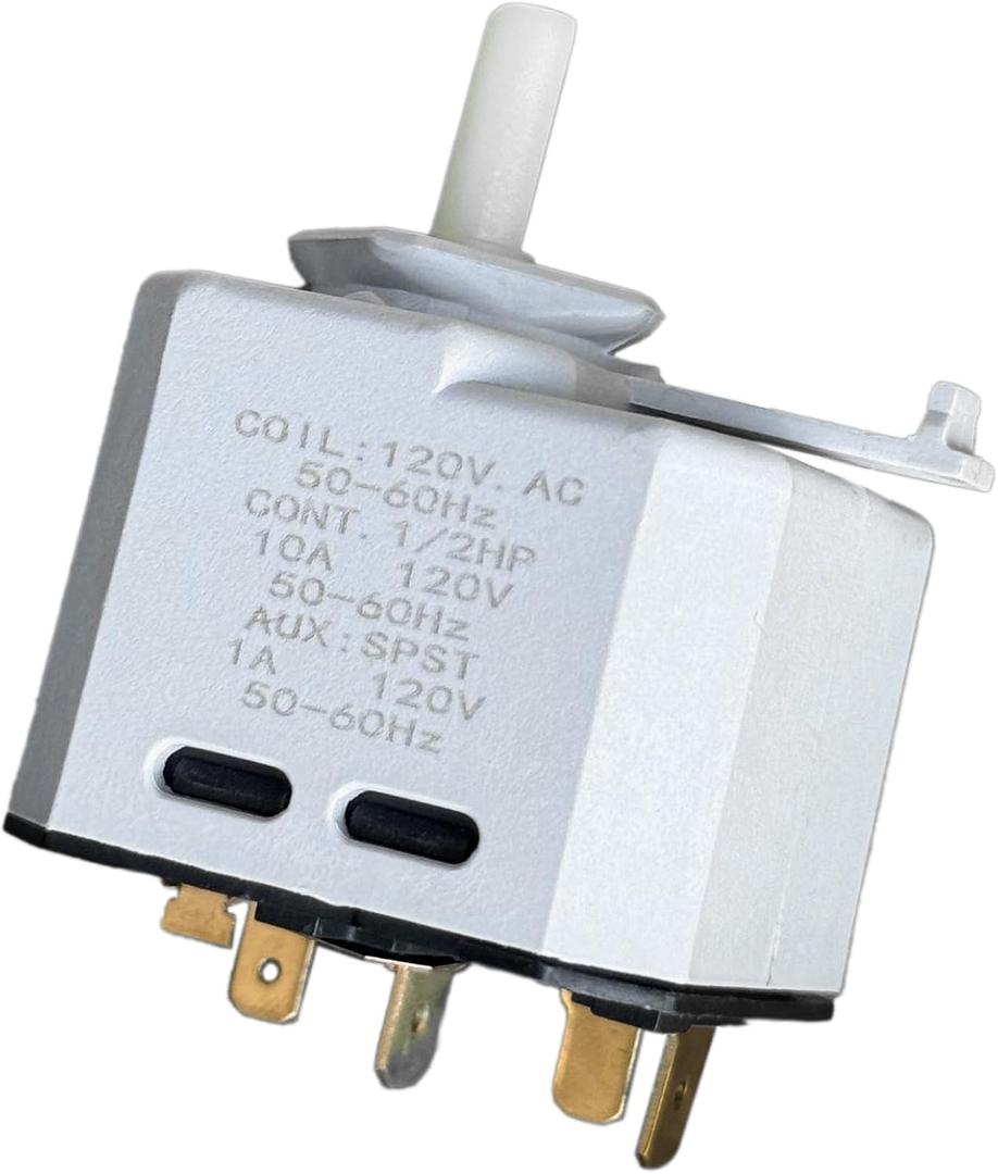 W10117655 Dryer Push-Start Switch Replacement for 1448106/AP6015267/WPW10117655/PS11748542-4 Pin Push Button Start Switch, Compatible With May-Tag/Whirl-Pool/KenMore/Cros-Ley