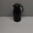 PARACITY Thermal Coffee Carafe with Stainless Steel Liner, Coffee Carafes for Keeping Hot, Double Walled Vacuum Insulated Coffee Urn for Coffee & Tea, Home & Office (56OZ - Black)