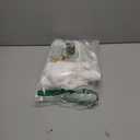 Sattiyrch Faux Fur Christmas Tree Skirt 36",White Xmas Decorations for 6ft Christmas Tree (White, 36in)