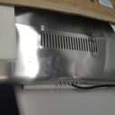 24 inch Range Hood Under Cabinet, Stainless Steel Range Hood 280CFM, Slim Kitchen Stove Hood w/Push Button, Ducted/Ductless Convertible, 3 Speeds Exhaust Fan, LED Light and Carbon Filter