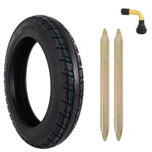 2 Pack 76-305 16x3.0 Puncture-Proof Snow Tire for Electric Bike, 16 Inch Tubeless Tire for E-Bike with Valve and Tire Levers, 16 Vacuum Tire Pneumatic Tires