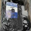 Economy Knee Scooter Steerable Knee Walker for Foot Injuries Compact Crutch Alternative with Dual Braking System (Black)