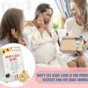 2 x BBQ Don't Say Baby Game for Baby Shower, Pack of One 5x7 Sign and 50 Mini Natural Clothespins, Backyard Baby Shower Decoration, Gender Neutral Party Supplies - SC20