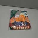 Bindefon Bibs Overalls Men Adjustable Straps Coveralls Shorts Printed Jumpsuit Male Romper (XL)