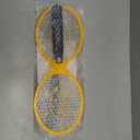 DEVOGUE Pack of 2 Electric Fly Swatter Bug Zapper Battery Operated Flies Killer Indoor & Outdoor Pest Control Mosquito Zapper and Insect Catcher Racket