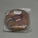 Floor Transition Strip Self Adhesive Floor Cover Strips Laminate 2" Wide Vinyl Flat Divider Transitions Elegant Wood Grain Design (5cm, 20Ft, Light Brown)