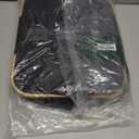 Laundry Hamper with Wheels,20 Gal (75L) Laundry Basket with lid Rolling Clothes Hamper Foldable Dirty Clothes Basket on wheels with Bamboo Frame and Bag for Bedroom, Dorm, Laundry Room-Black