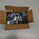 QWORK Strapping Open Seal, 200 Pcs Banding Clip Snap-On Gripper Strap Clip for 5/8" Width Strap