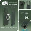 TUDIA MergeGrip [Magsafe Compatible] for OnePlus 15 5G Case (2025) - [Military Grade Drop Tested] Dual Layer Shockproof Slim Rugged Heavy Duty Tough Protective Phone Case Cover - Pine Green