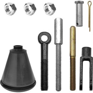 Moonlinks Compatible with GM 1950-1970 Manual Master Cylinder Push Rod Kit,Ci5564 Universal Auto Brake Pump Kit Adjustable Replacement with Clevis,Eyelet,Nuts & Crank Configuration Moonlinks Compatible with GM 1950-1970 Manual Master Cylinder Push Rod Kit,Ci5564 Universal Auto Brake Pump Kit Adjustable Replacement with Clevis,Eyelet,Nuts & Crank Configuration