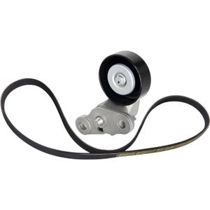 90K-38159 AC Serpentine Belt Tensioner Kit for Chevy Tahoe/Silverado/Suburban/Avalanche/Express, GMC Savana/Sierra/Yukon, Cadillac Escalade-Replaces OE 19311139 ACK040378HD