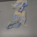 8 PACK Light Blue and Champagne Big Ribbon Hair Bows,Large Hair Accessories,Oversized Long-tail Hair Clips for Women and Girls Hair Styling Accessories.