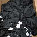 Utopia Bedding Twin Fitted Sheets - Bulk Pack of 6 Bottom Sheets - Soft Brushed Microfiber - Deep Pockets - Shrinkage & Fade Resistant - Easy Care (Black)