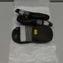 LUCKYPAW Dog Shoes for Large Medium Dogs, Breathable Dog Boots for Hot Pavement, Paw Protectors for Summer Walking Hiking Winter Snow Outdoor, Non Slip Reflective Booties for Hardwood Floor (Black, 5) (Size5: 2.4" x 2.8" (W*L))