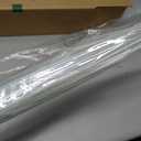 Large Clear Umbrella, Rain Windproof Transparent Auto Open Long Stick Umbrella for Photo Prop Travel Outdoor Events, 52inch
