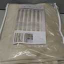 Beige Velvet Pinch Pleated Curtains 84 Inches Long for Bedroom Living Room Neutural Elegant Soft Velvet Modern Boho Blackout Thermal Curtain Drapes Home Decor Set of 2,84 inch Length 7FT (40"W x 84"L (Pack of 2))