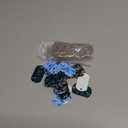 Saintrygo 48 Pcs Camouflage Army Dog Tags Acrylic Personalized Military Dog Tags for Engraving Camo Party Favor Gift 24 Camo Necklaces with 24 Beaded Chains for DIY Craft(Green, Blue, Khaki, Gray)