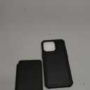 Compatible with Magsafe for iPhone 13 Pro Wallet Case Magnetic Card Holder, RFID Blocking 2 in 1 Detachable Kickstand Shockproof Case for Women Men, Black