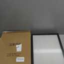 11x11 Shadow Box Frame with Linen Back - Sturdy Rustic Memory Display Case of Flower, Pictures, Medals and More, Black