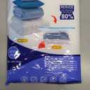 QQbed 4 Pcs Super Jumbo Size 51"X47" Vacuum Storage Bags for Storage Organization
